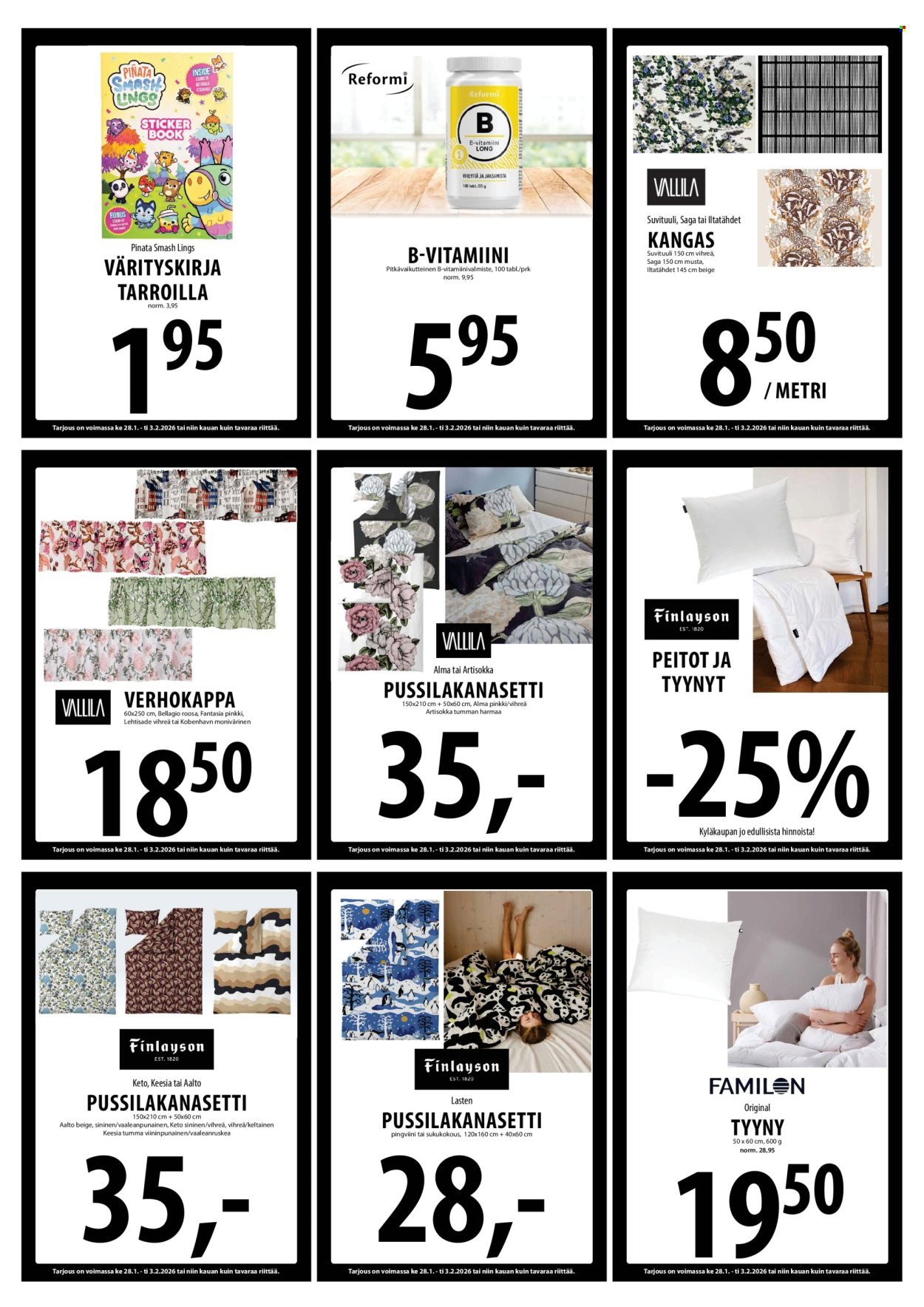 TUURI tarjoukset - Alkaen KE 28.1.2026