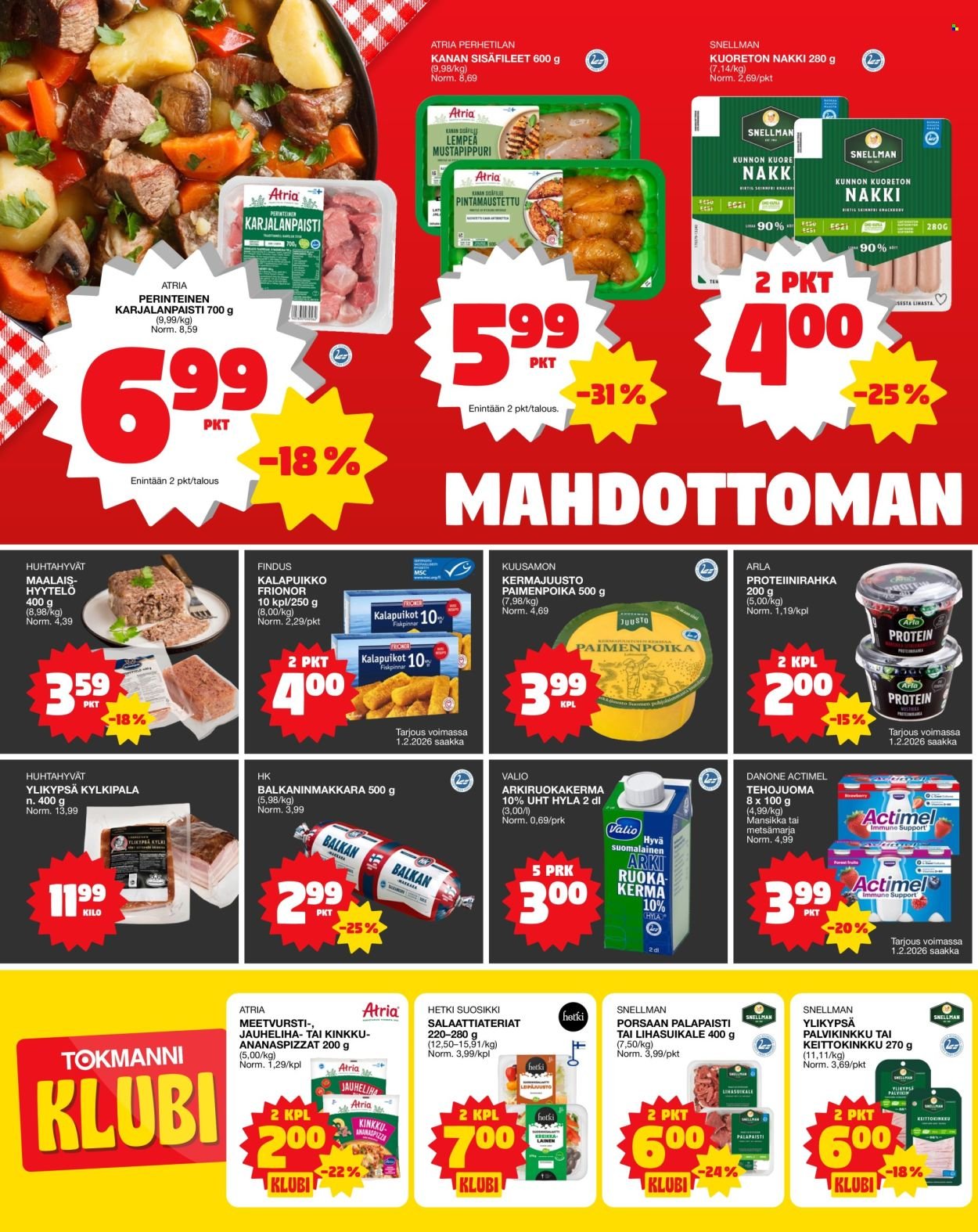 TOKMANNI tarjoukset - Ruokasanomat