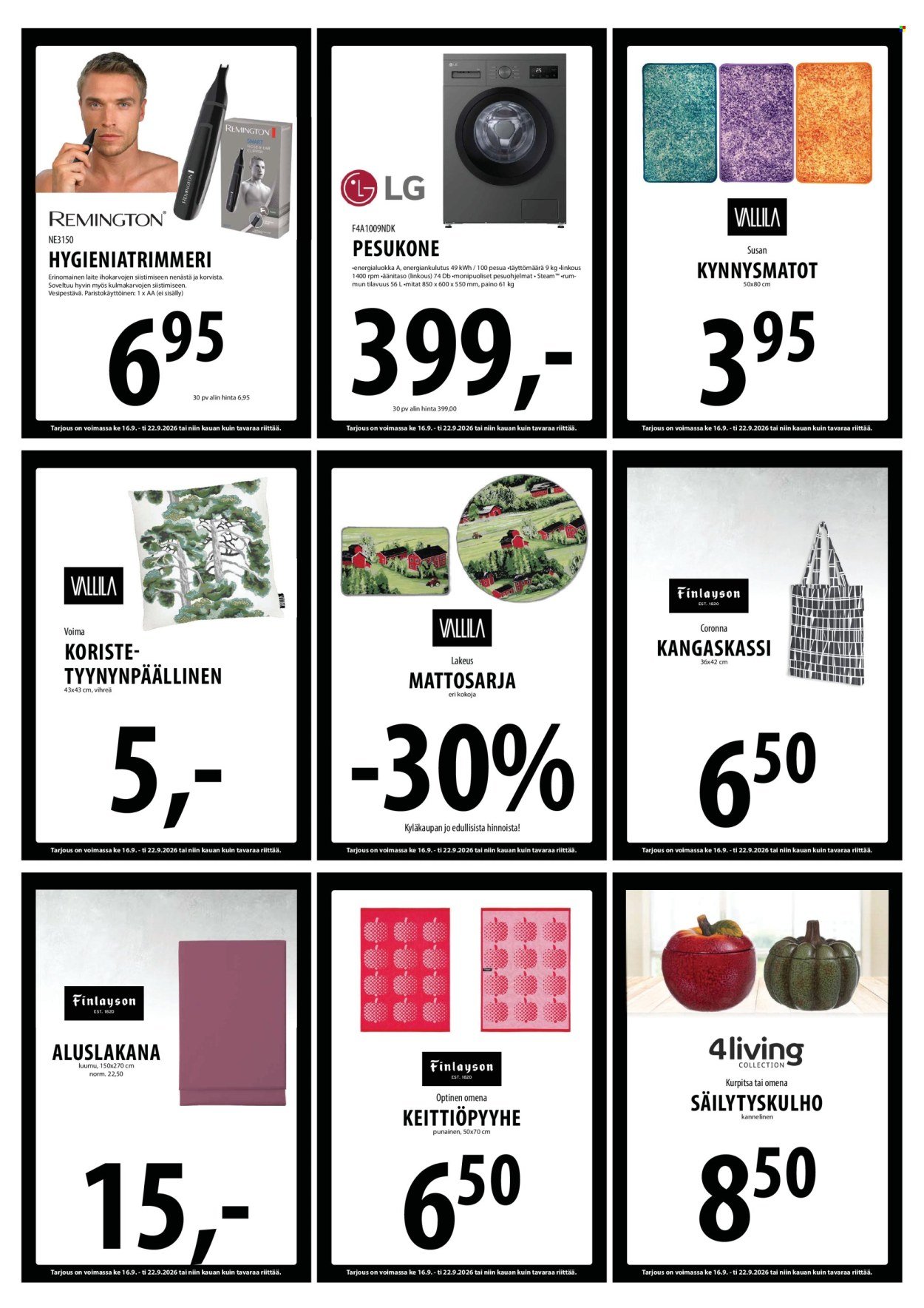 TUURI tarjoukset - Alkaen KE 16.9.2026