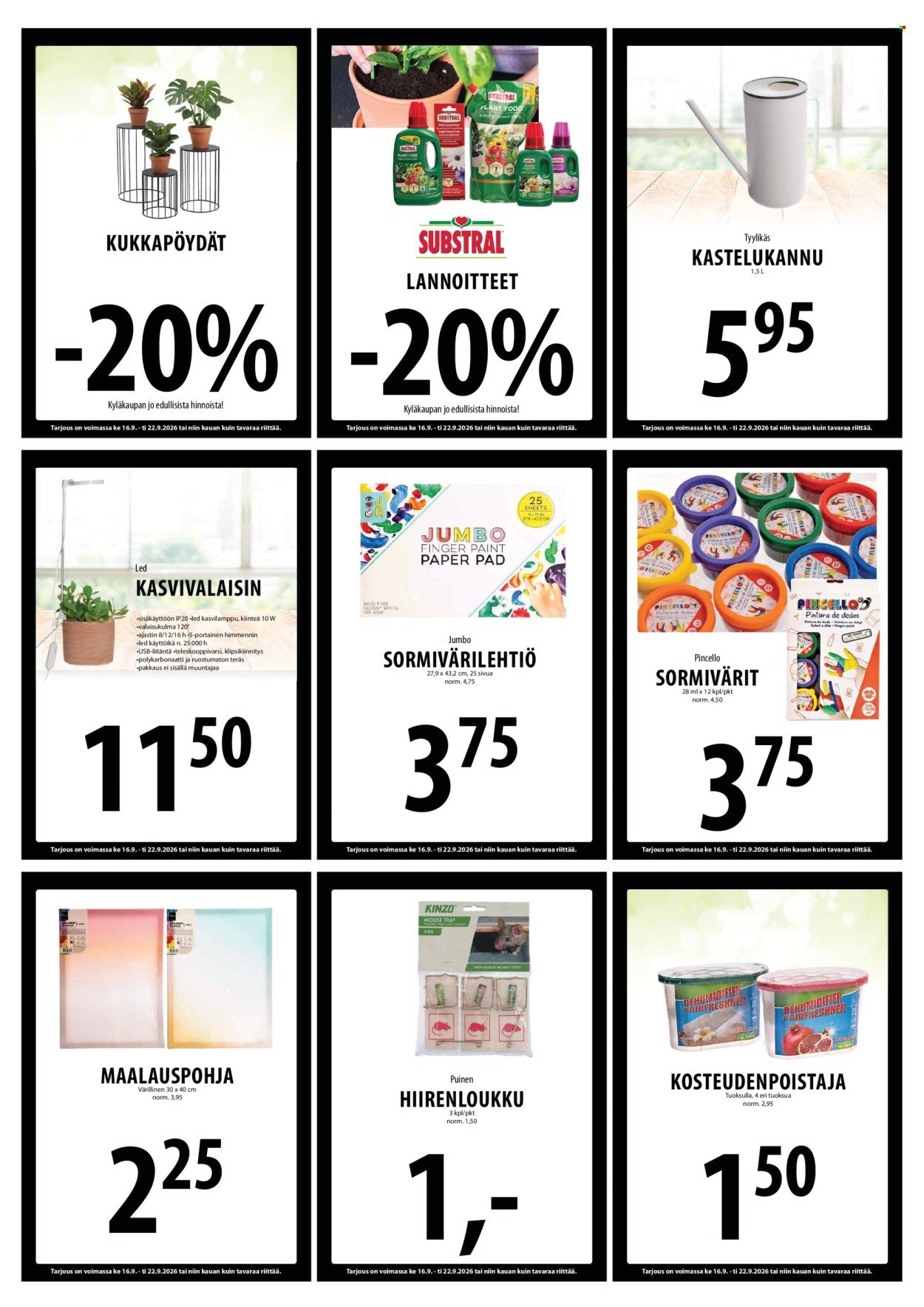 TUURI tarjoukset - Alkaen KE 16.9.2026