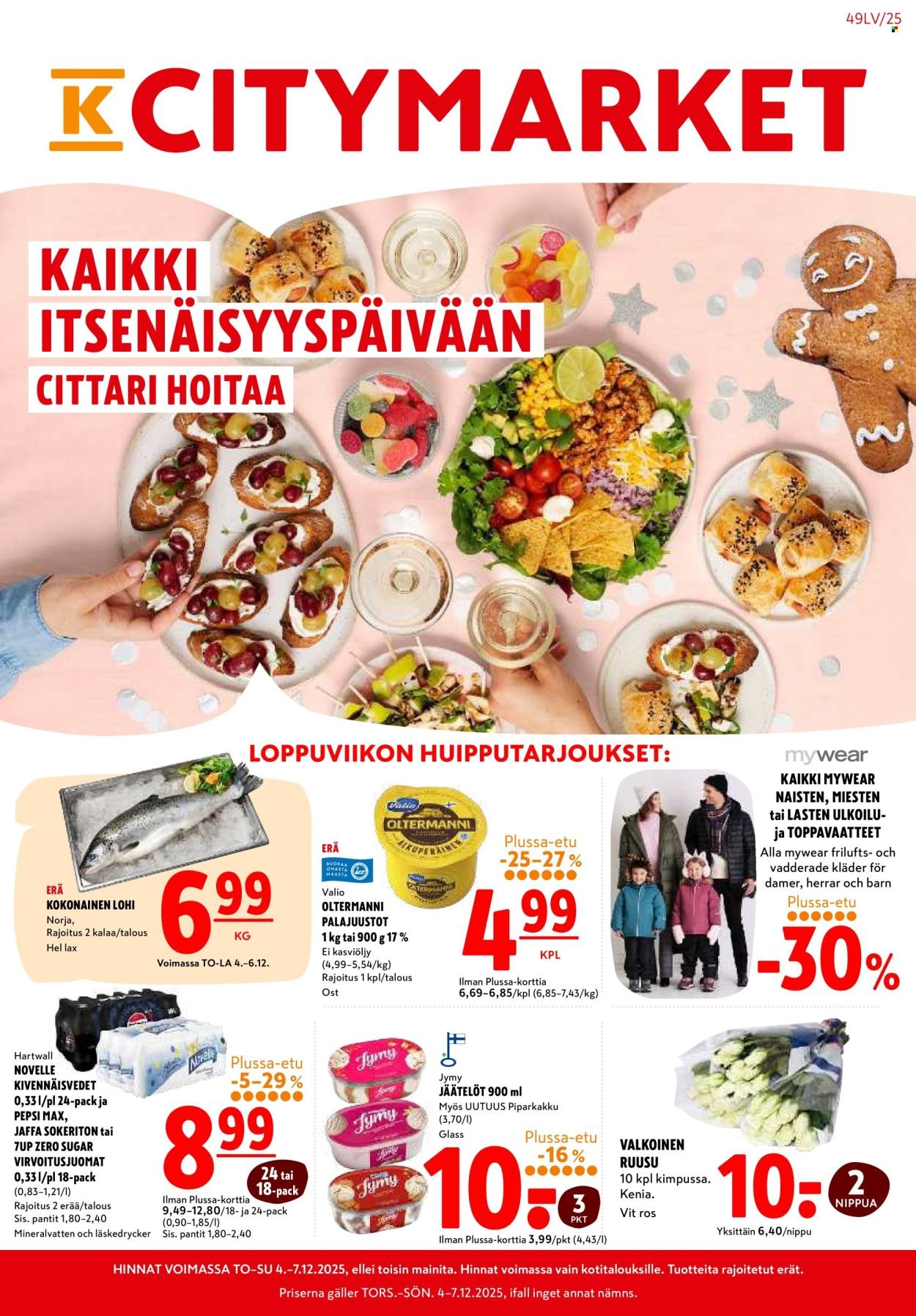 K-CITYMARKET tarjoukset - Alkaen TO 4.12.2025