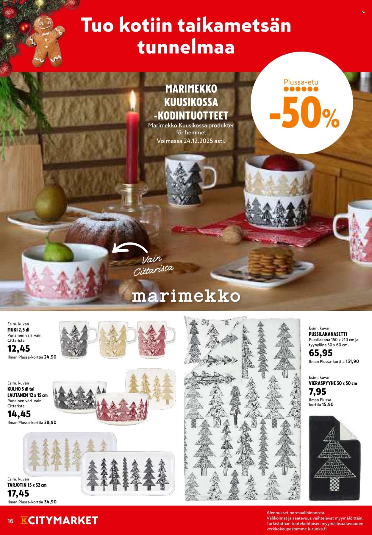 K-CITYMARKET tarjoukset - Alkaen TO 4.12.2025