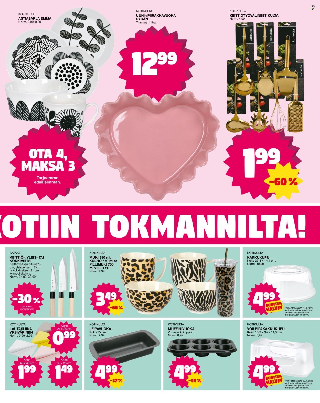 TOKMANNI tarjoukset - Tarjoussanomat
