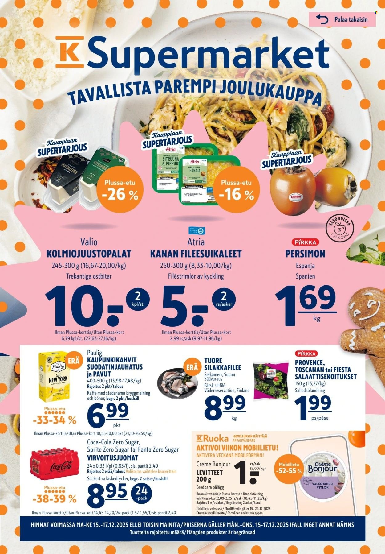 K-SUPERMARKET tarjoukset - Tavallista parempi joulukauppa