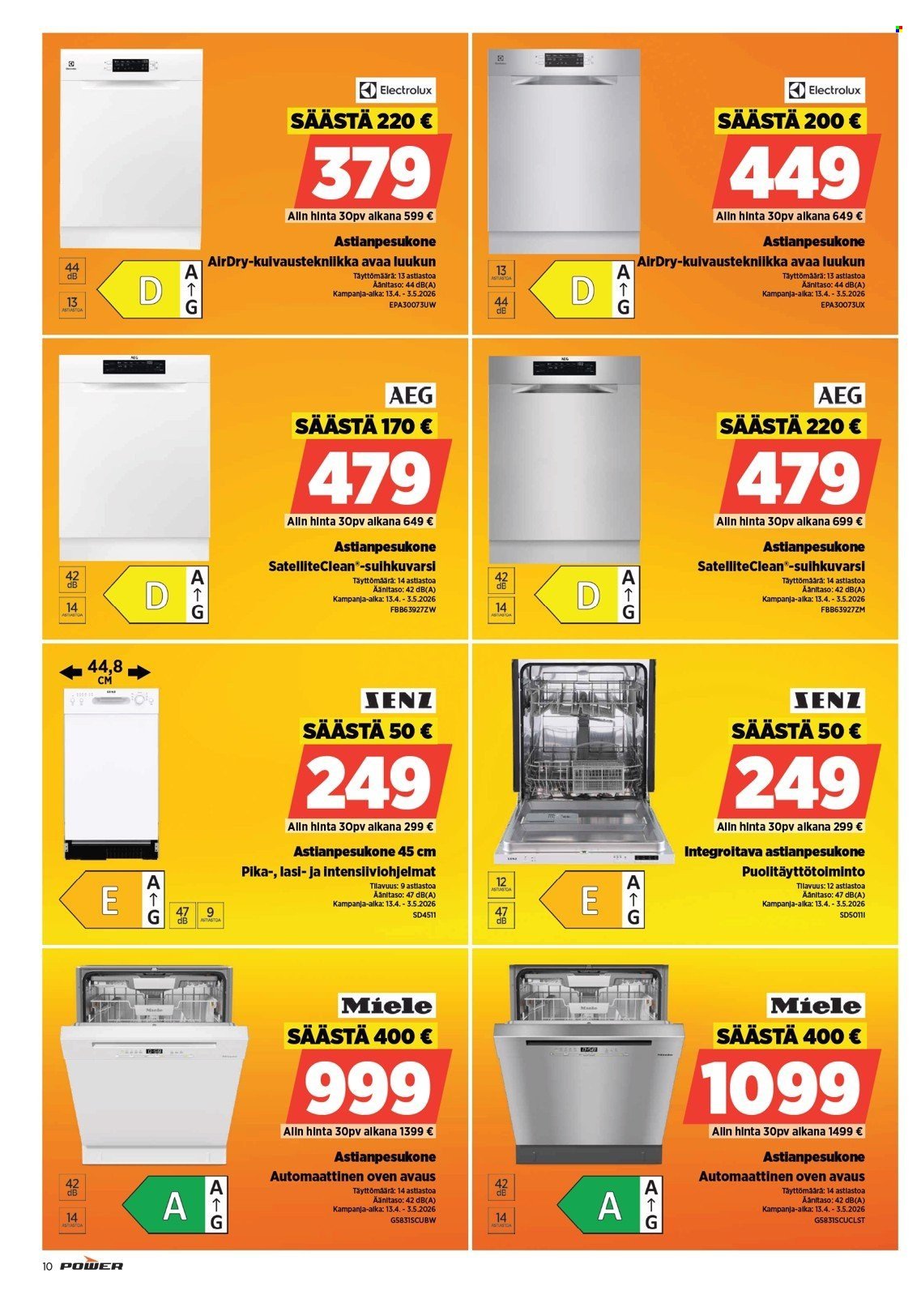 POWER tarjoukset - Huhtikuu 2026