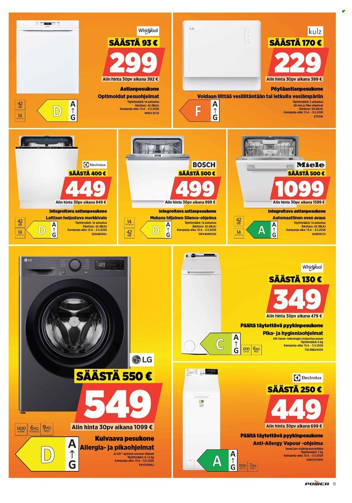 POWER tarjoukset - Huhtikuu 2026