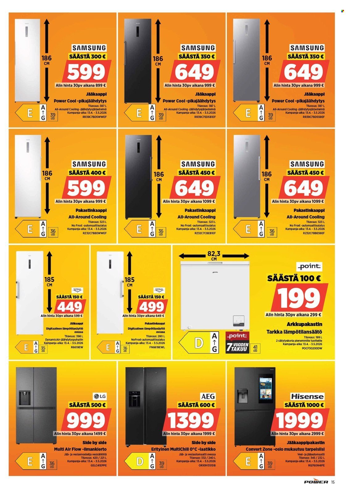 POWER tarjoukset - Huhtikuu 2026