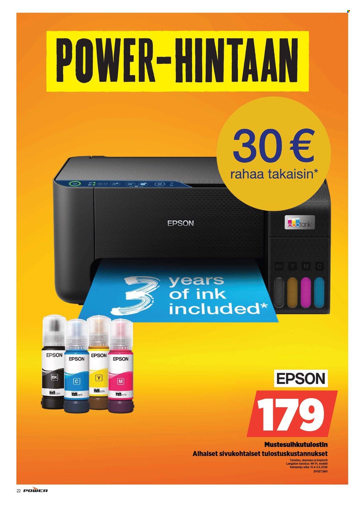 POWER tarjoukset - Huhtikuu 2026