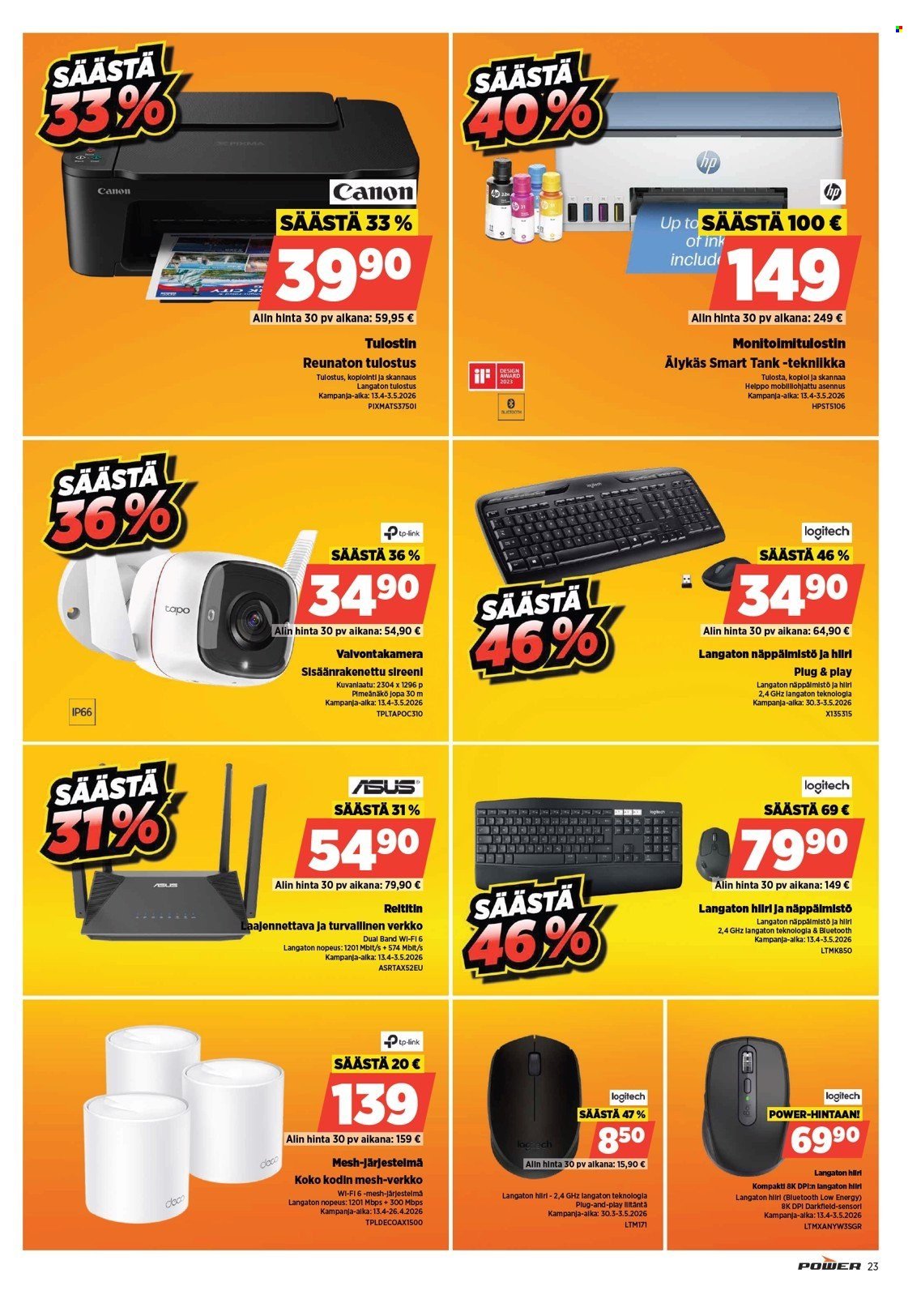 POWER tarjoukset - Huhtikuu 2026
