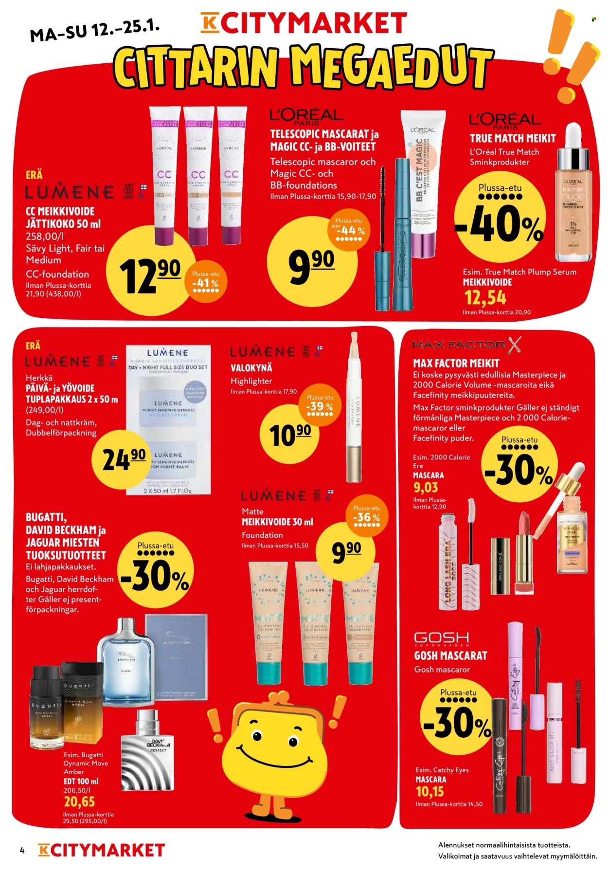 K-CITYMARKET tarjoukset - Alkaen MA 12.1.2026
