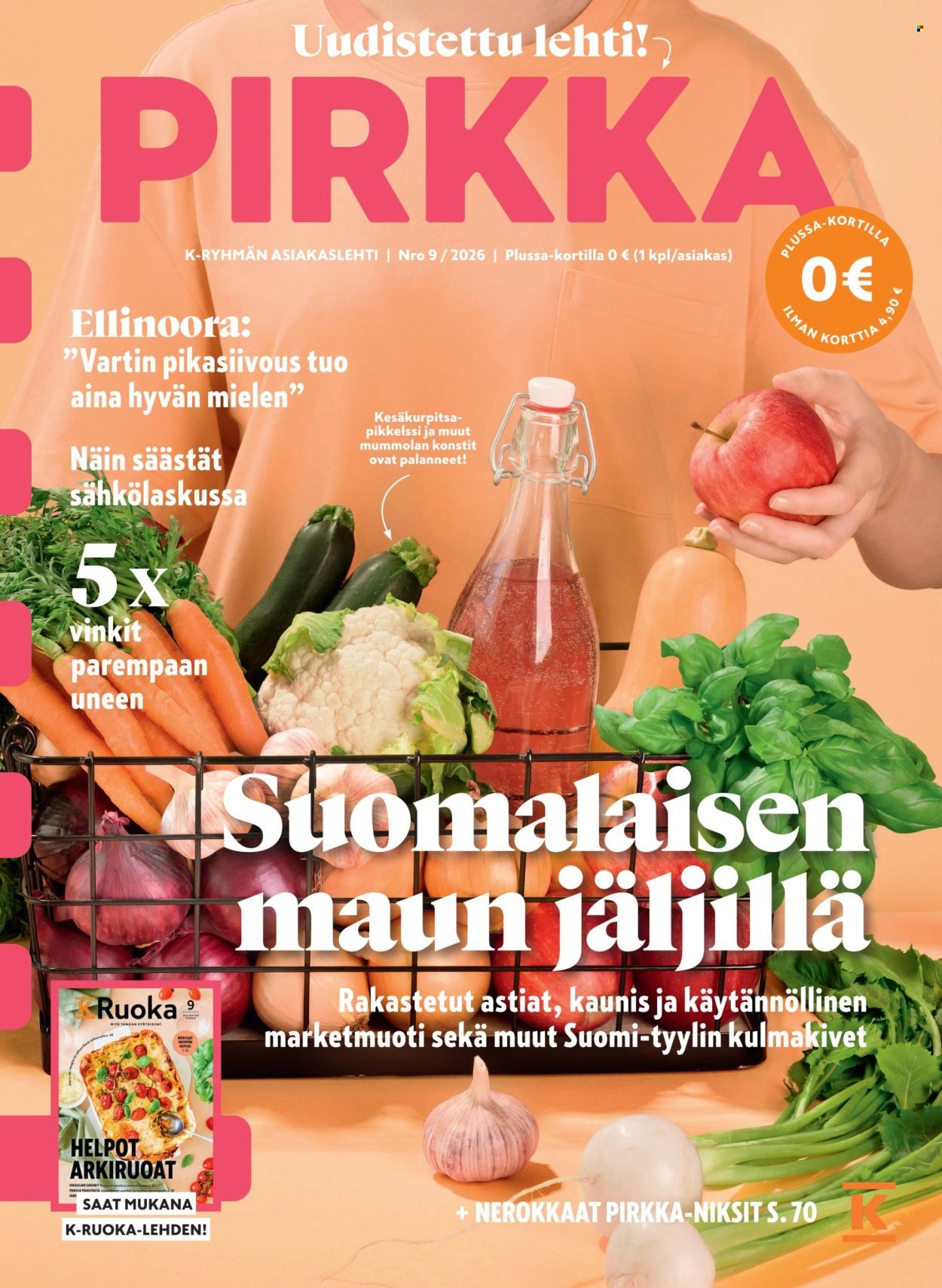K-MARKET tarjoukset - Pirkka 9/2026