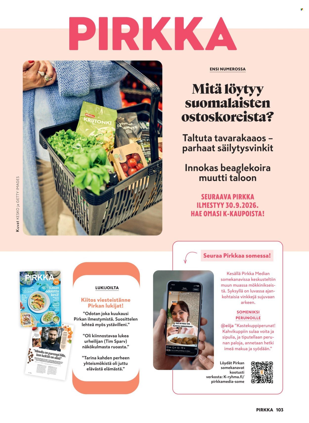 K-MARKET tarjoukset - Pirkka 9/2026