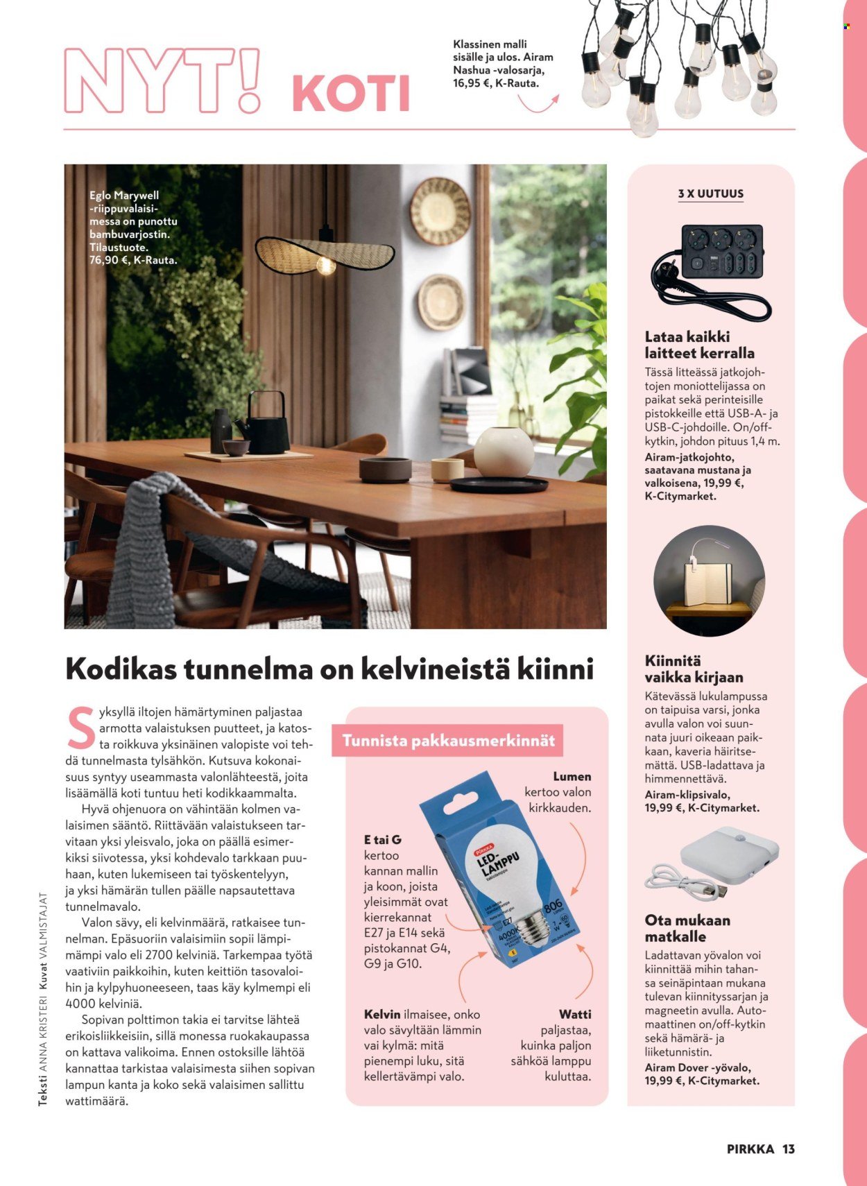 K-MARKET tarjoukset - Pirkka 9/2026