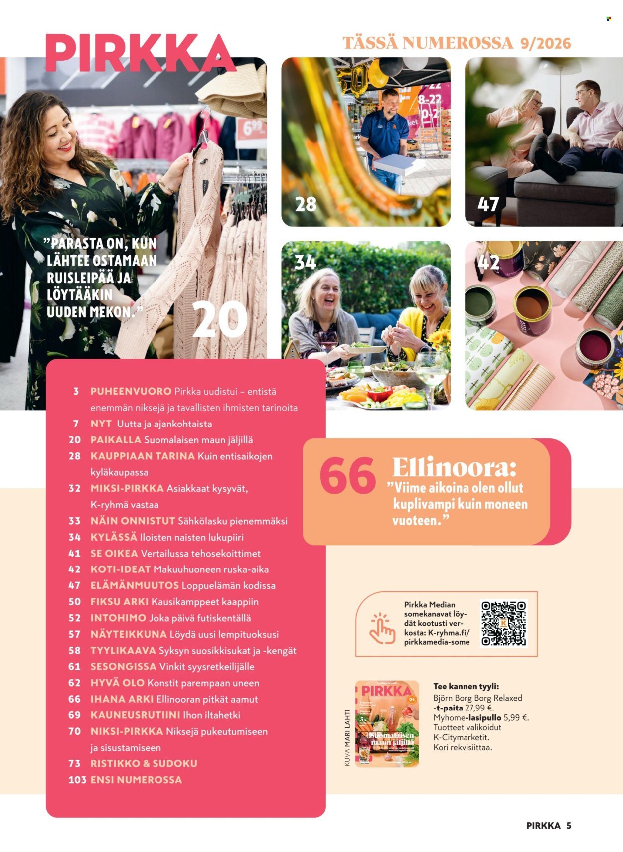 K-MARKET tarjoukset - Pirkka 9/2026