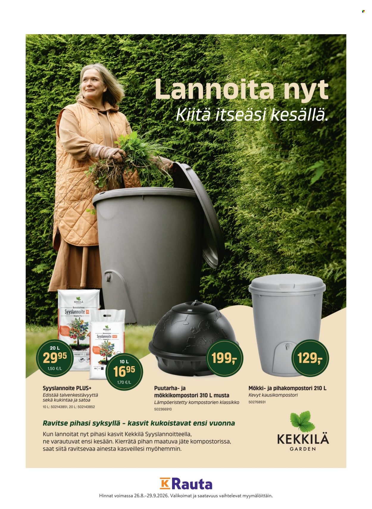 K-MARKET tarjoukset - Pirkka 9/2026