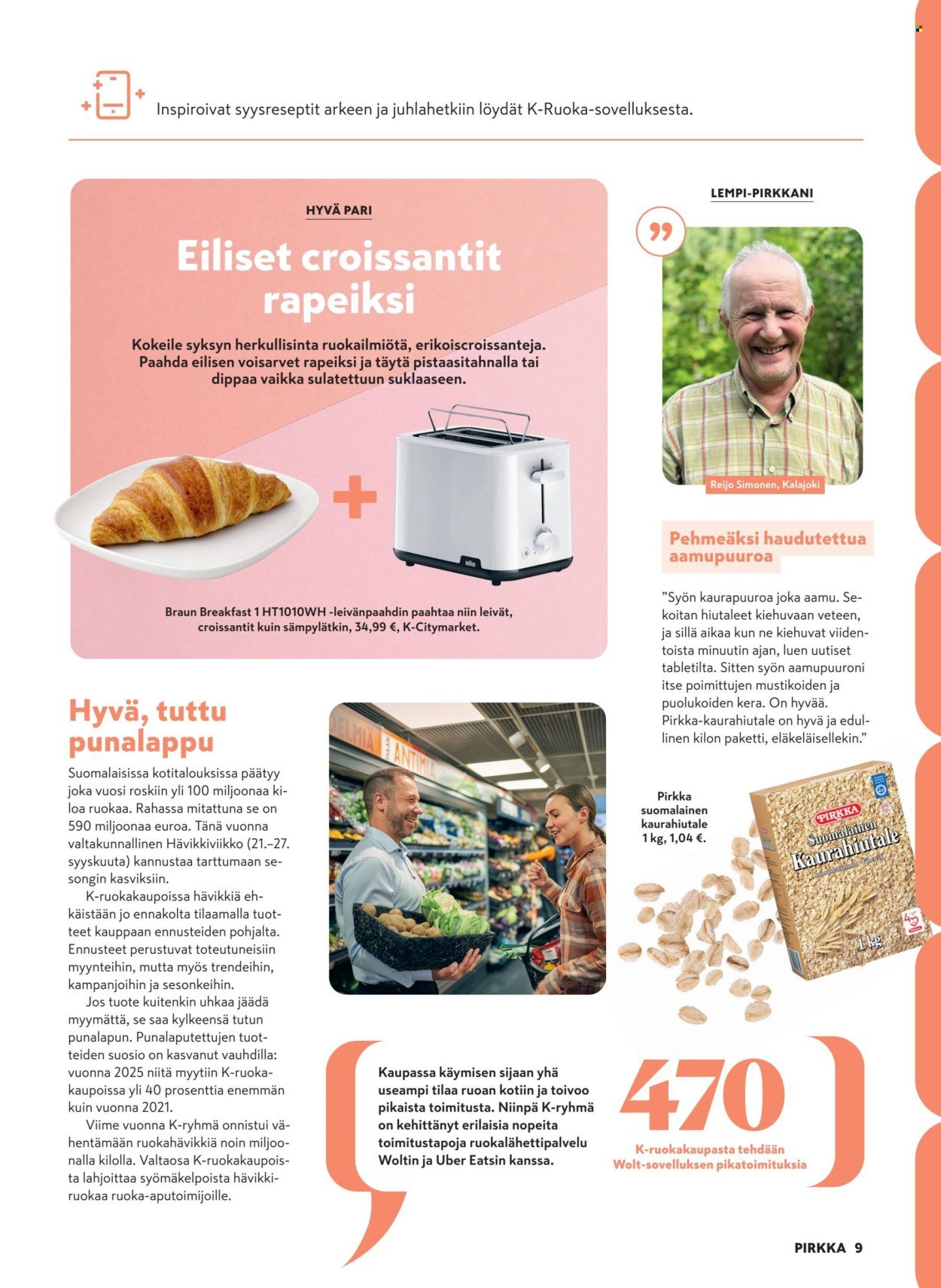 K-MARKET tarjoukset - Pirkka 9/2026