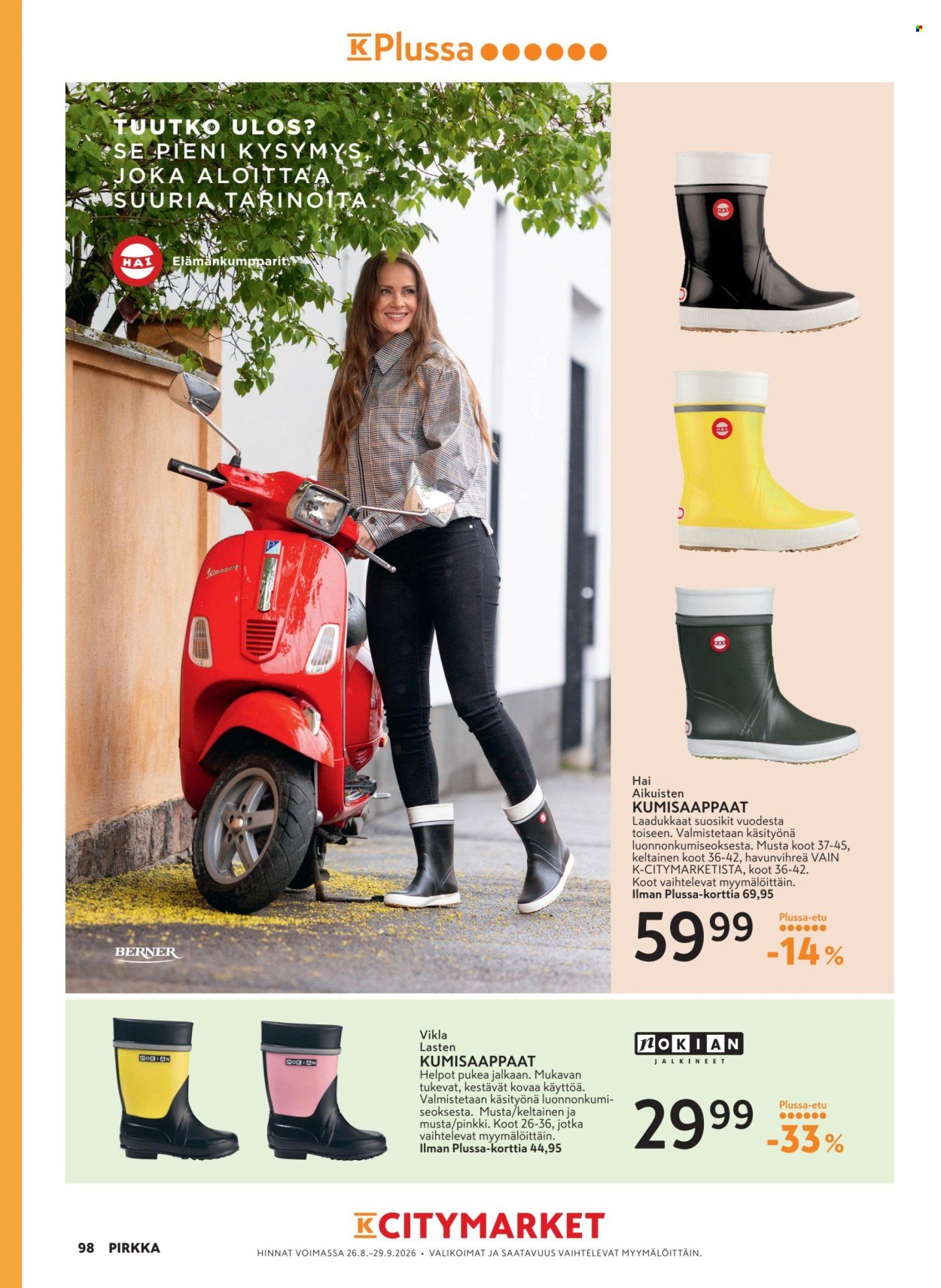 K-MARKET tarjoukset - Pirkka 9/2026