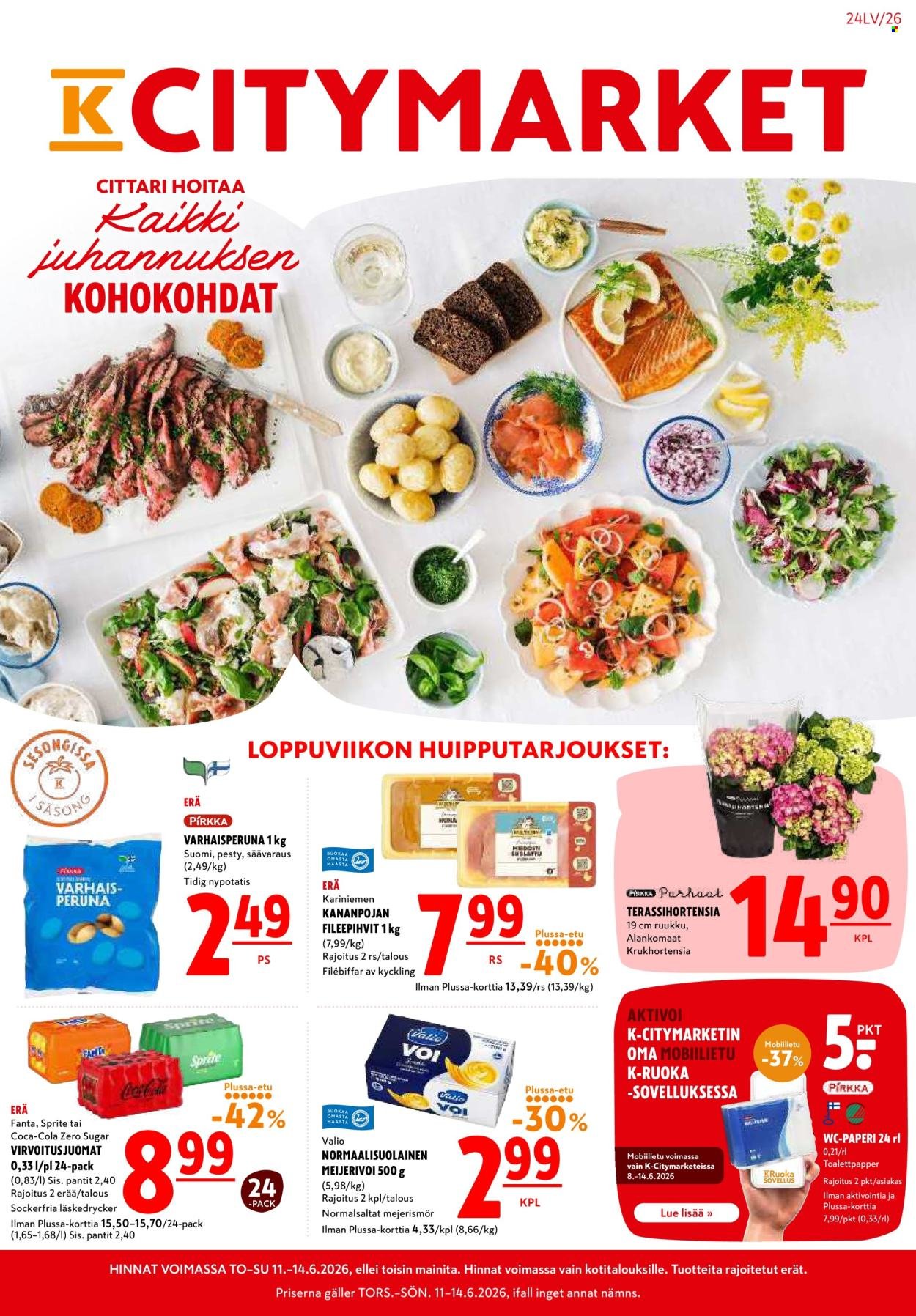 K-CITYMARKET tarjoukset - Alkaen TO 11.6.2026