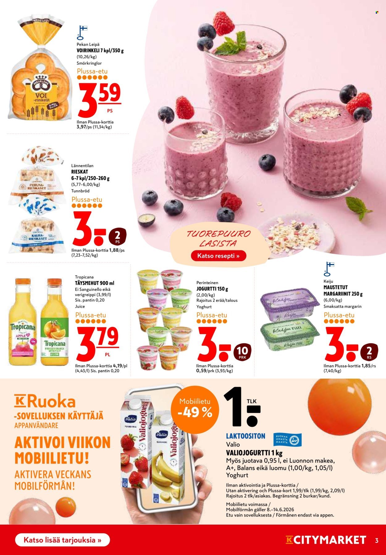 K-CITYMARKET tarjoukset - Alkaen TO 11.6.2026