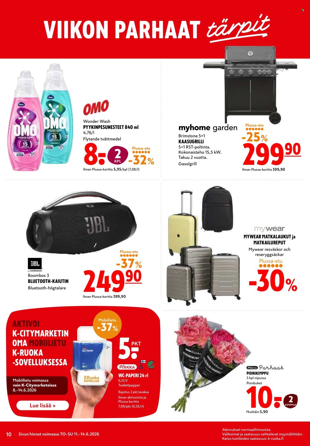 K-CITYMARKET tarjoukset - Alkaen TO 11.6.2026