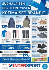 INTERSPORT tarjoukset - Suomalisen perheyrityksen kotimaisen brändit!
