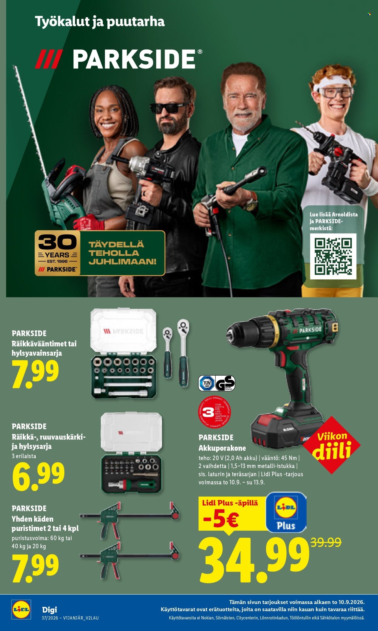 LIDL tarjoukset - PARKSIDE®