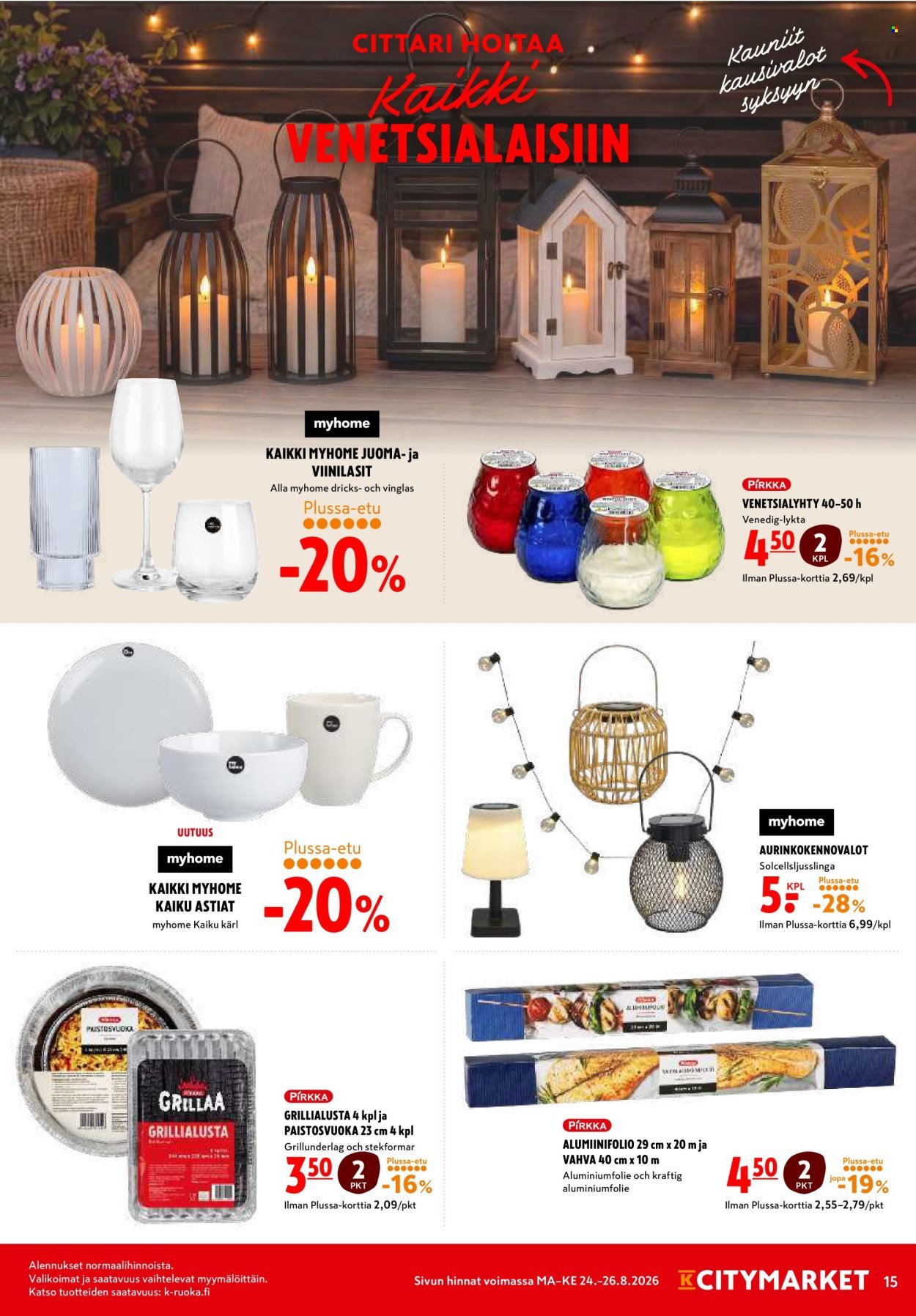 K-CITYMARKET tarjoukset - Alkaen MA 24.8.2026