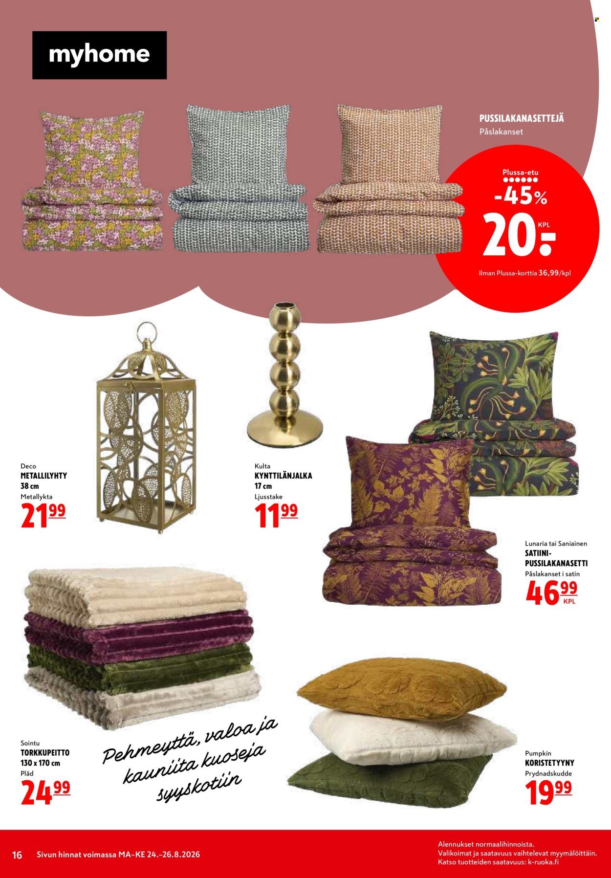 K-CITYMARKET tarjoukset - Alkaen MA 24.8.2026