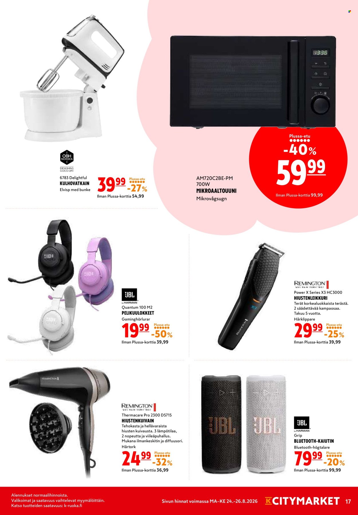 K-CITYMARKET tarjoukset - Alkaen MA 24.8.2026