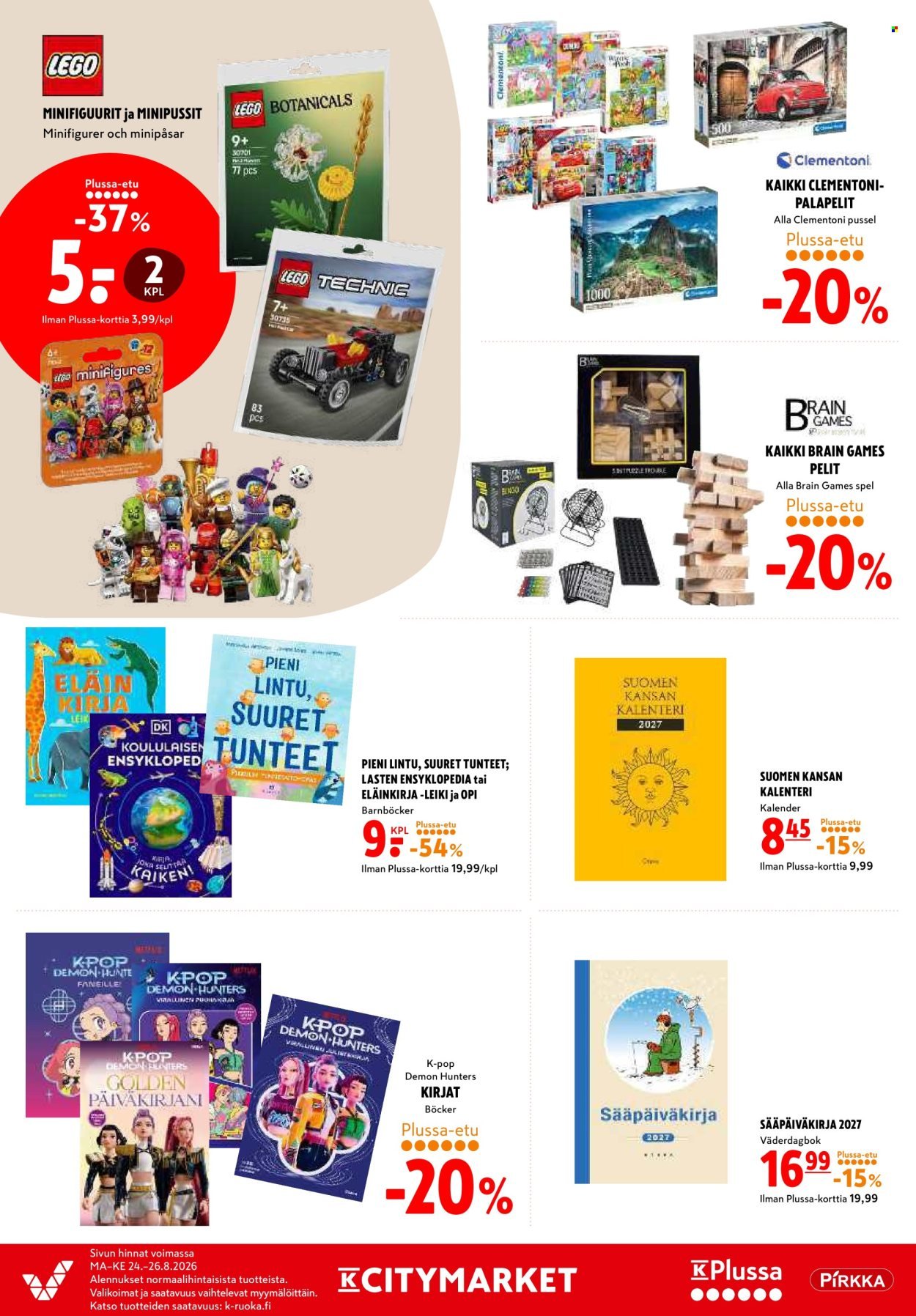 K-CITYMARKET tarjoukset - Alkaen MA 24.8.2026