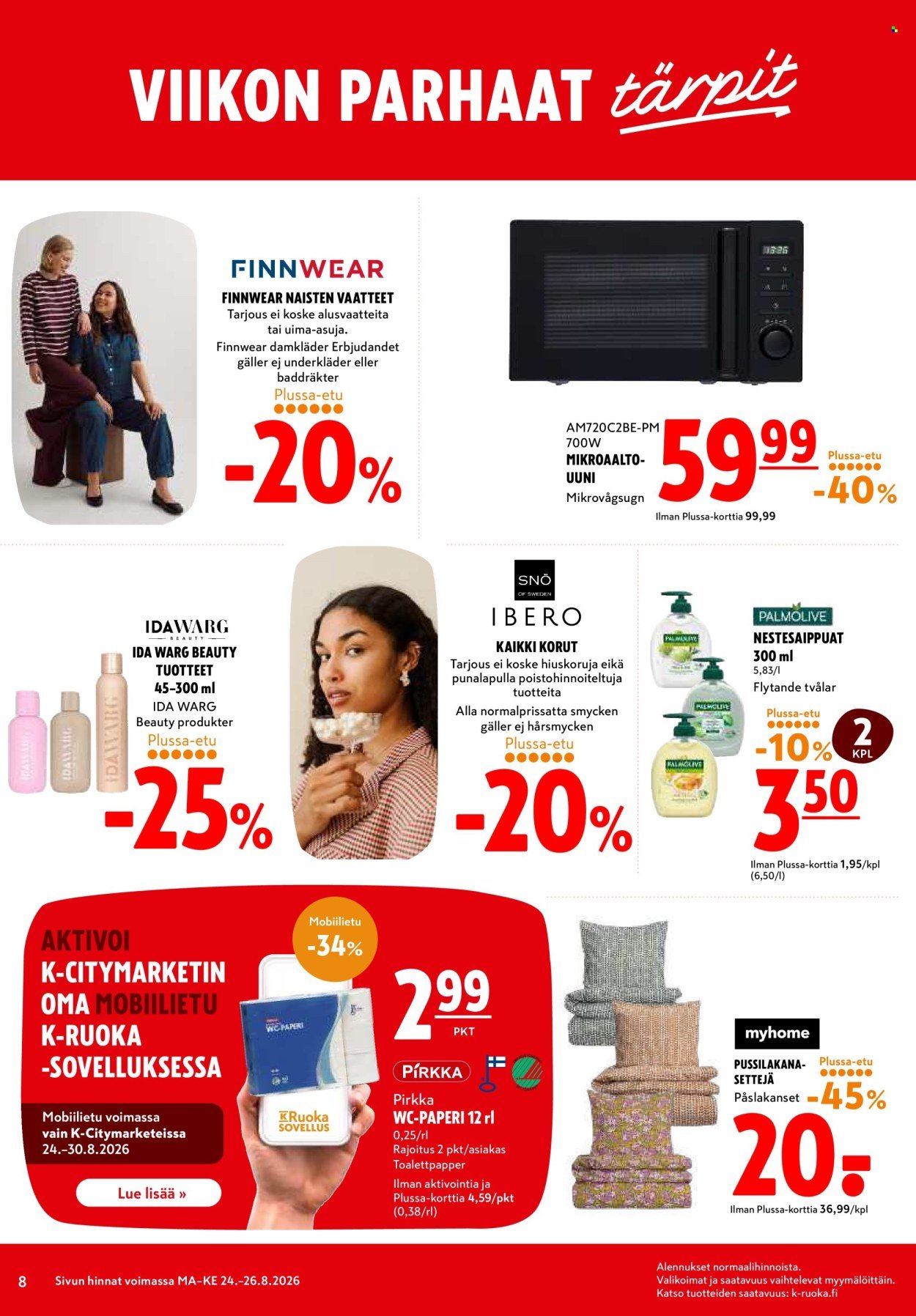 K-CITYMARKET tarjoukset - Alkaen MA 24.8.2026