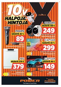 POWER tarjoukset - Alkaen MA 28.9.2026