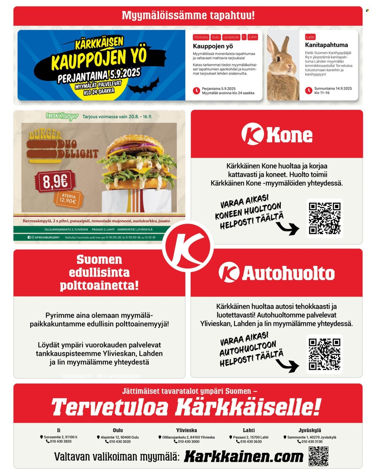 KÄRKKÄINEN tarjoukset - Viikko # 36 Syyskuu 2025 (2025-09-03 - 2025-09-16)