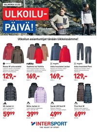 INTERSPORT tarjoukset - Ulkoilupäivä
