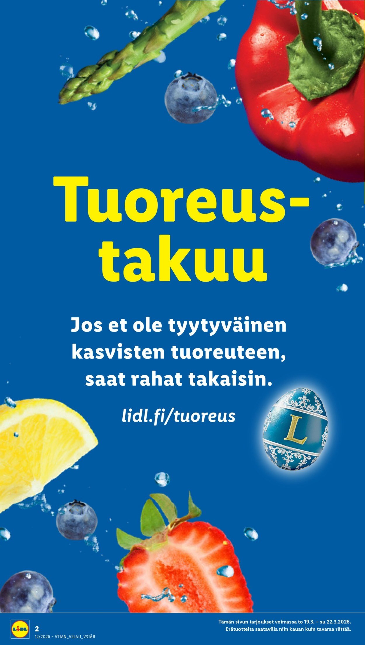 LIDL tarjoukset - Alkaen TO 19.3.2026