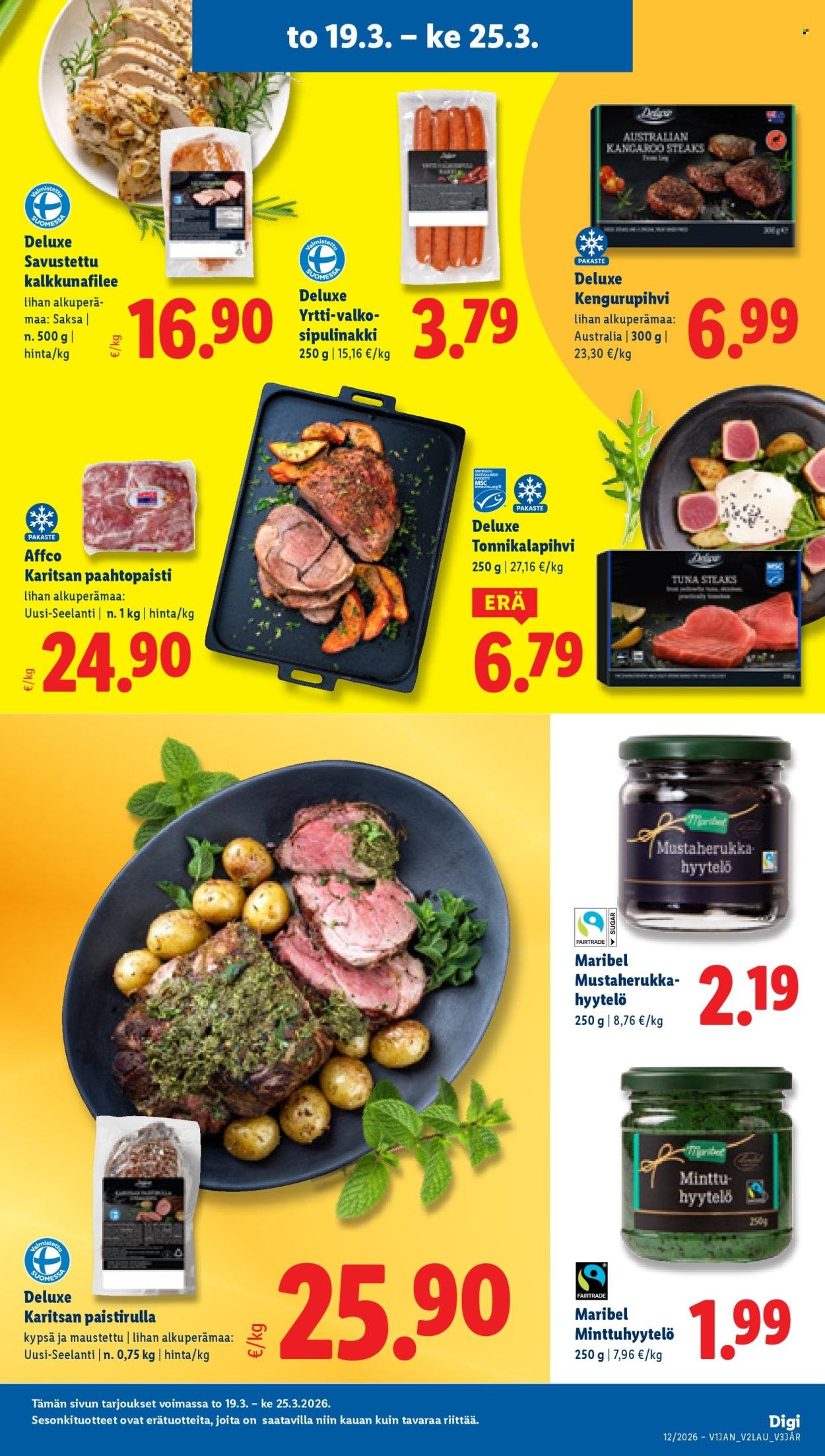 LIDL tarjoukset - Alkaen TO 19.3.2026