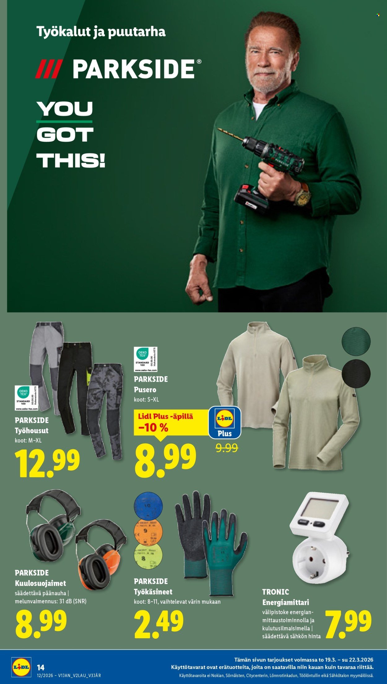 LIDL tarjoukset - Alkaen TO 19.3.2026