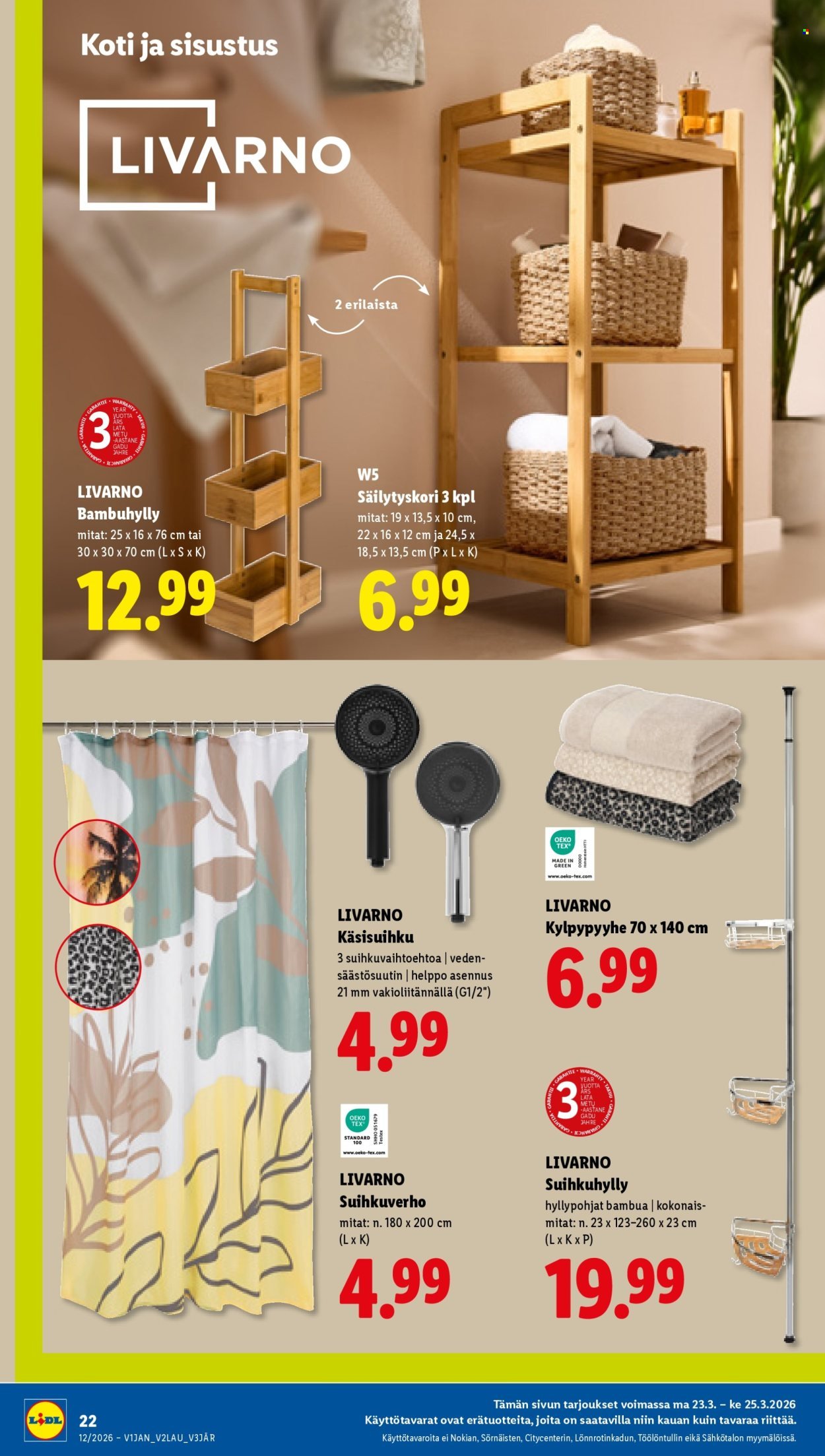 LIDL tarjoukset - Alkaen TO 19.3.2026