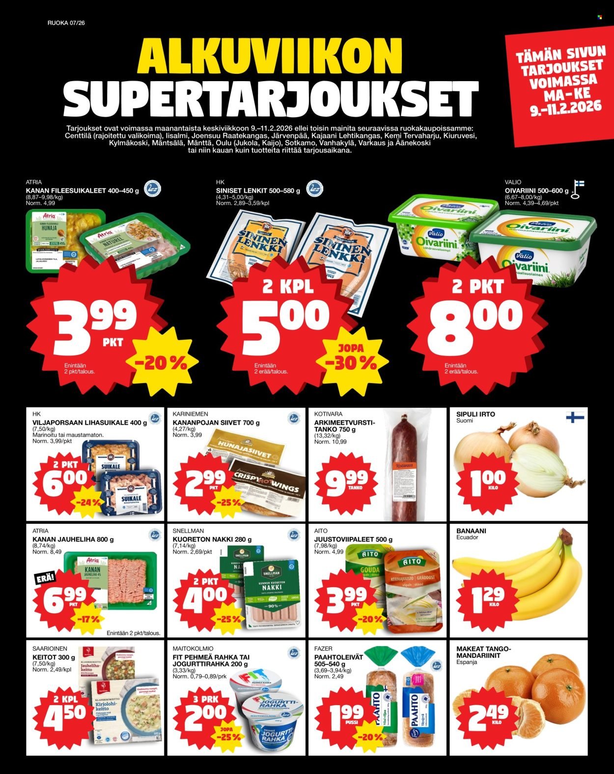 TOKMANNI tarjoukset - Ruokasanomat