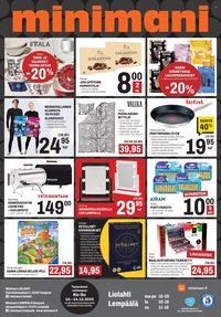 MINIMANI tarjoukset - Alkaen KE 10.12.2025