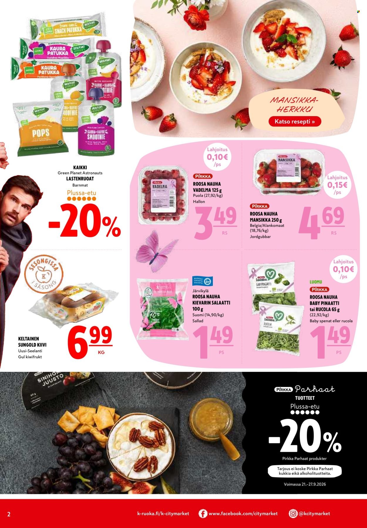 K-CITYMARKET tarjoukset - Alkaen TO 24.9.2026