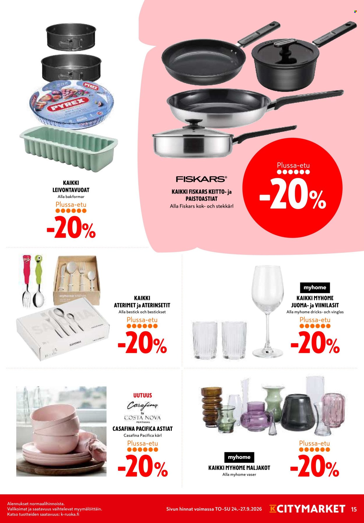 K-CITYMARKET tarjoukset - Alkaen TO 24.9.2026