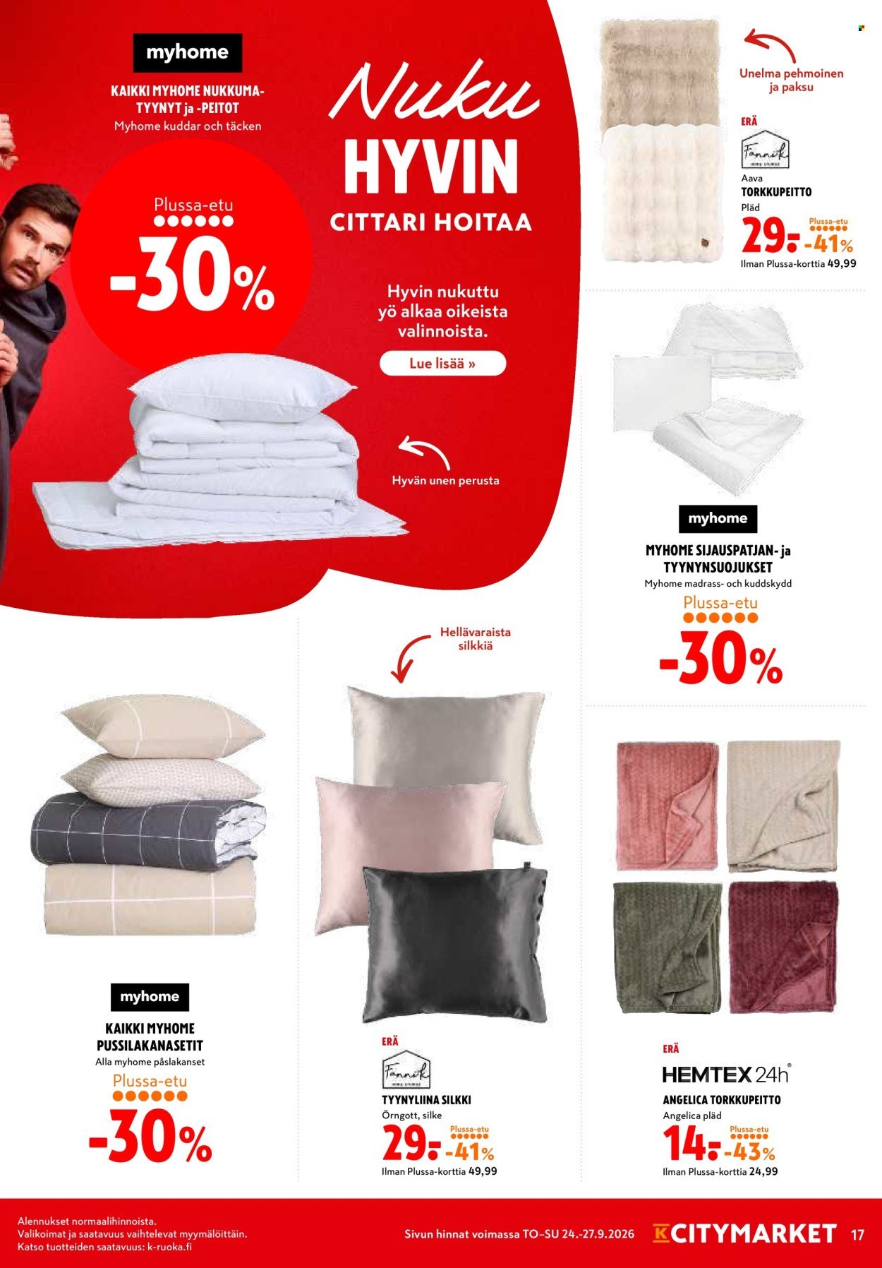 K-CITYMARKET tarjoukset - Alkaen TO 24.9.2026