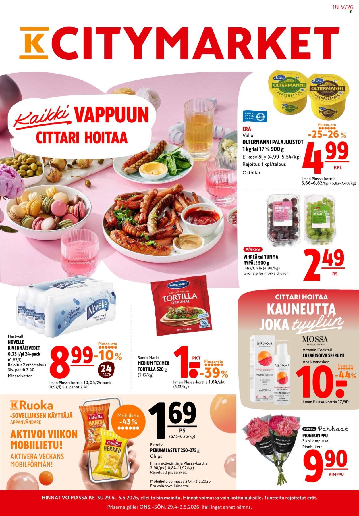 K-CITYMARKET tarjoukset - Alkaen KE 29.4.2026