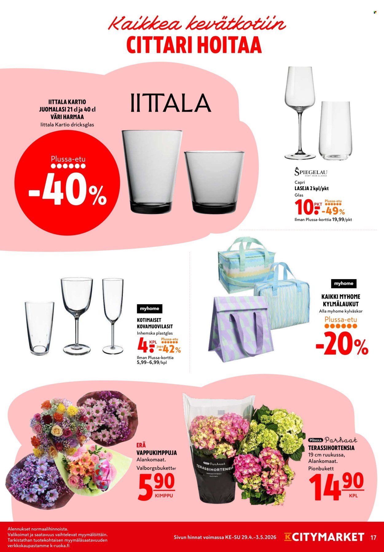 K-CITYMARKET tarjoukset - Alkaen KE 29.4.2026