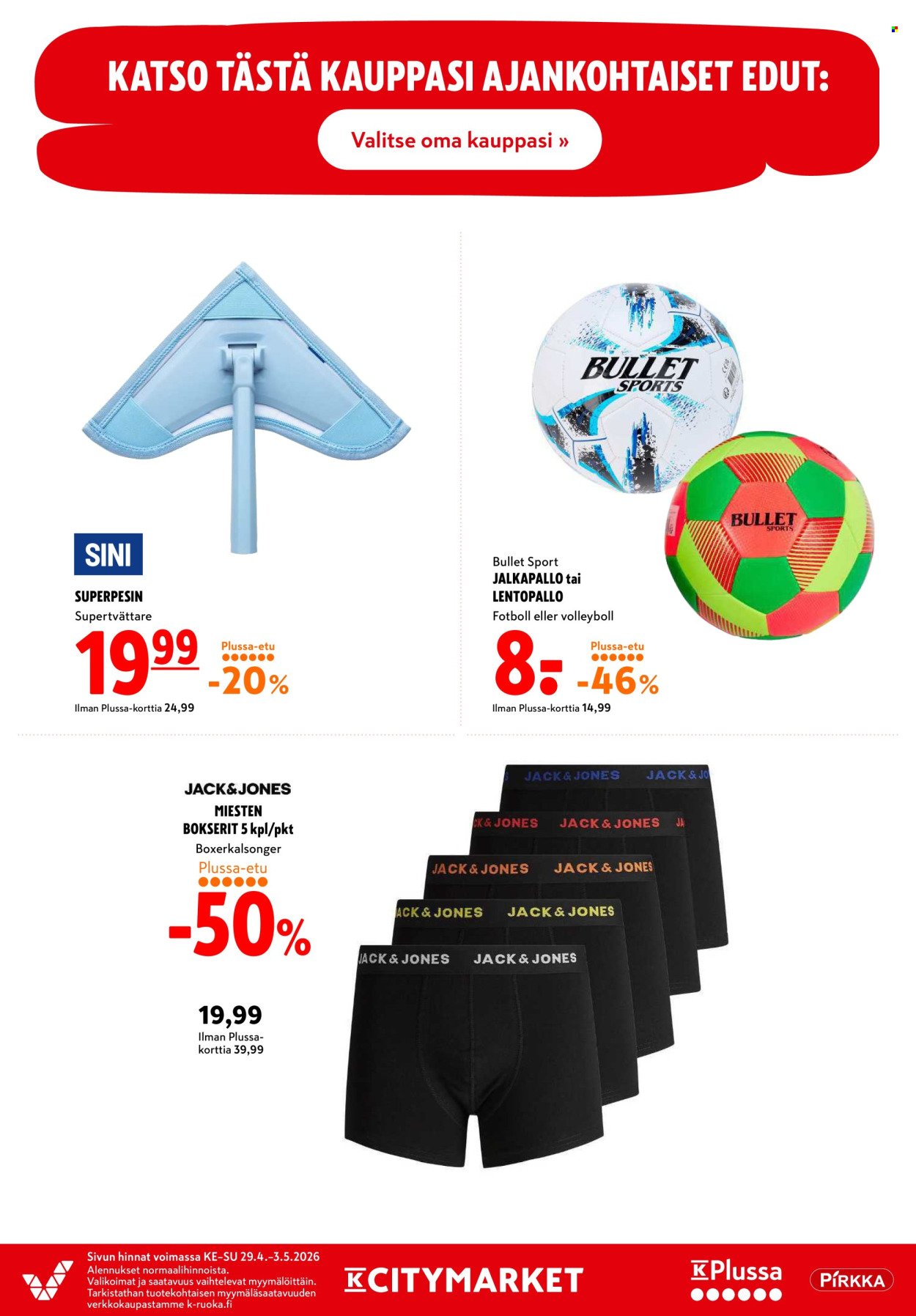 K-CITYMARKET tarjoukset - Alkaen KE 29.4.2026