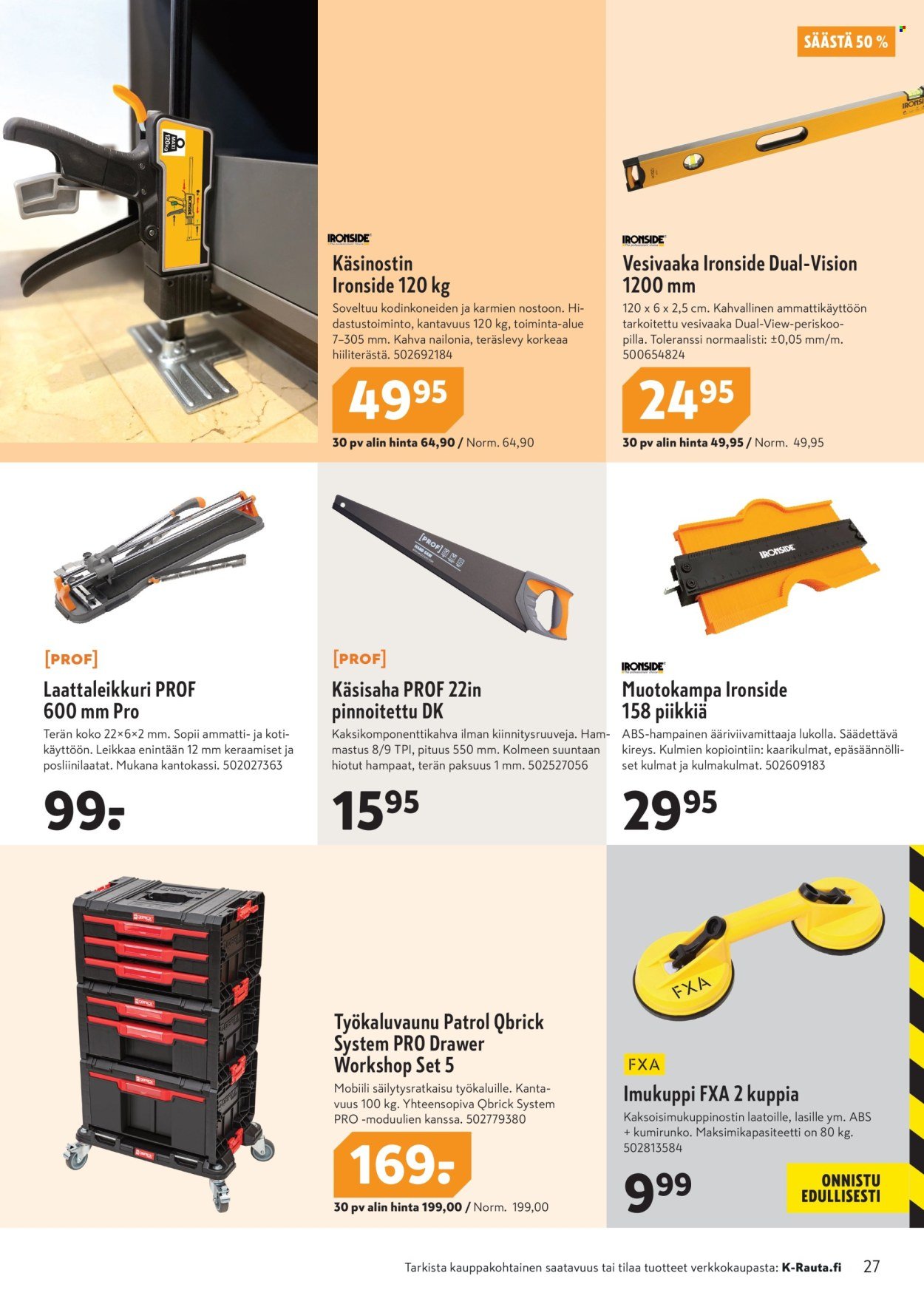 K-RAUTA tarjoukset - Tarjouksista toimeen