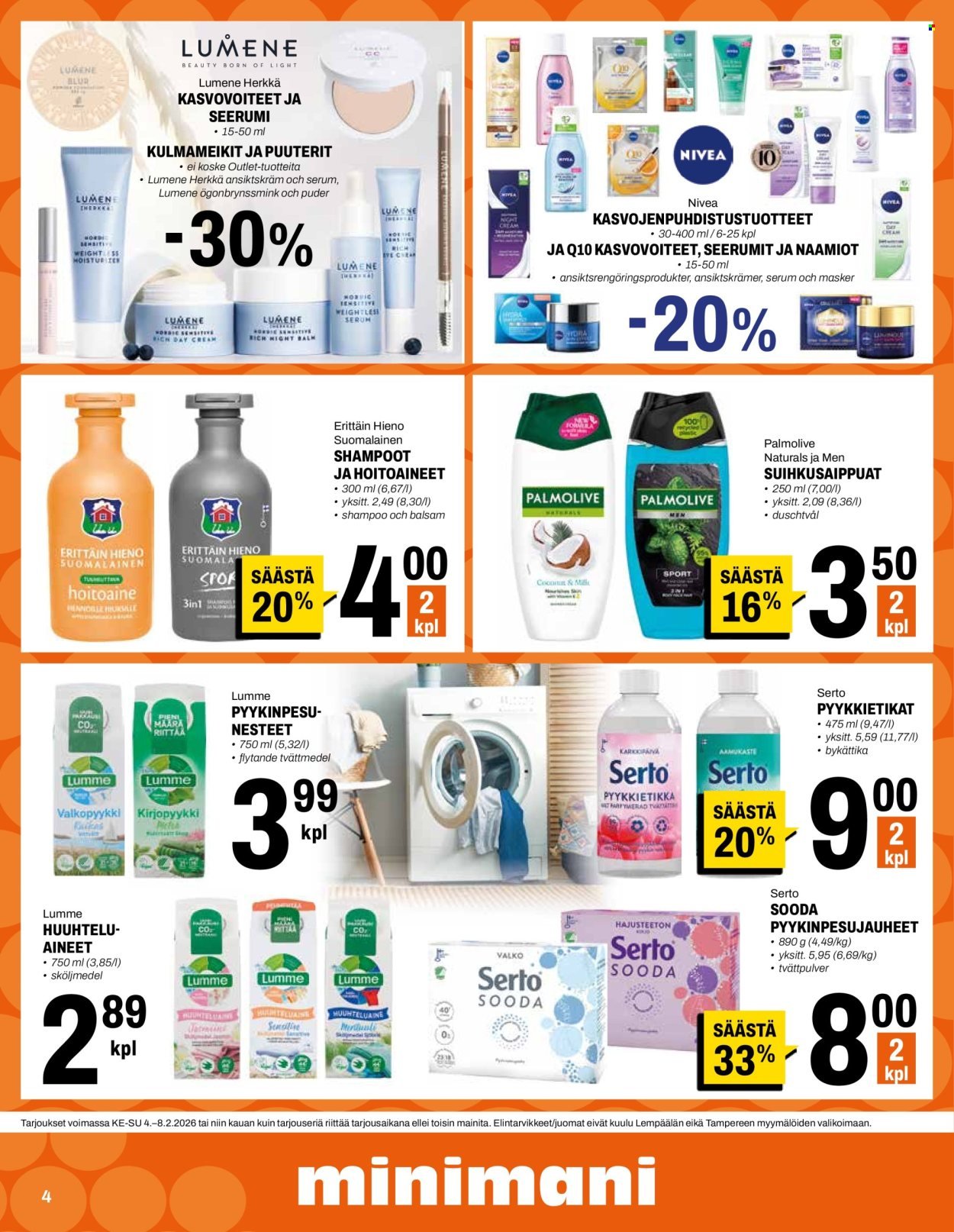 MINIMANI tarjoukset - Alkaen KE 4.2.2026