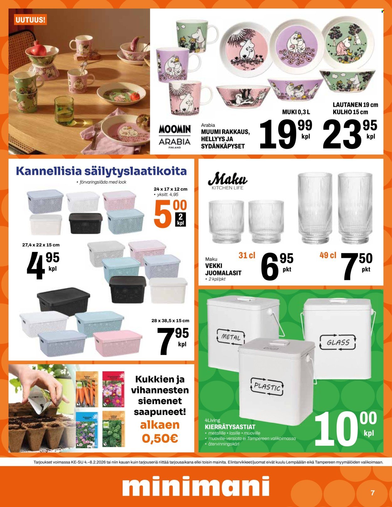 MINIMANI tarjoukset - Alkaen KE 4.2.2026