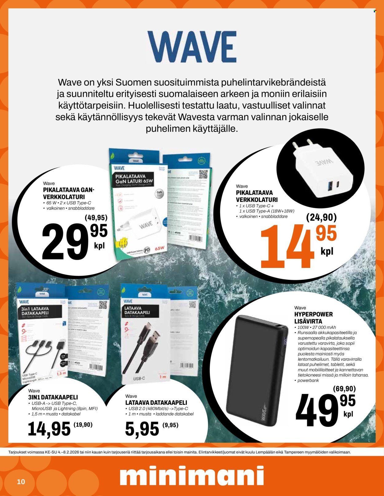 MINIMANI tarjoukset - Alkaen KE 4.2.2026